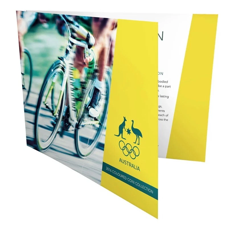 2016 Rio Olympics Games - Five Coin $2 Folder Set - Cycling - image 3 of 3