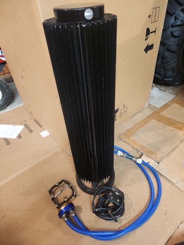 Zalman Reserator 1 PLUS Anodized Black Aluminum Radiator PC Cooling Tower RARE