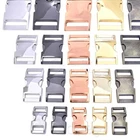 Metal 10mm 15mm 20mm 25mm Side Release Buckle Clasp for Paracord Bracelet