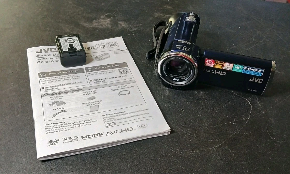 JVC Everio FULL HD ビデオカメラ AVCHD Amazon | JVCKENWOOD JVC ビデオカメラ EVERIO 内蔵メモリー8GB
