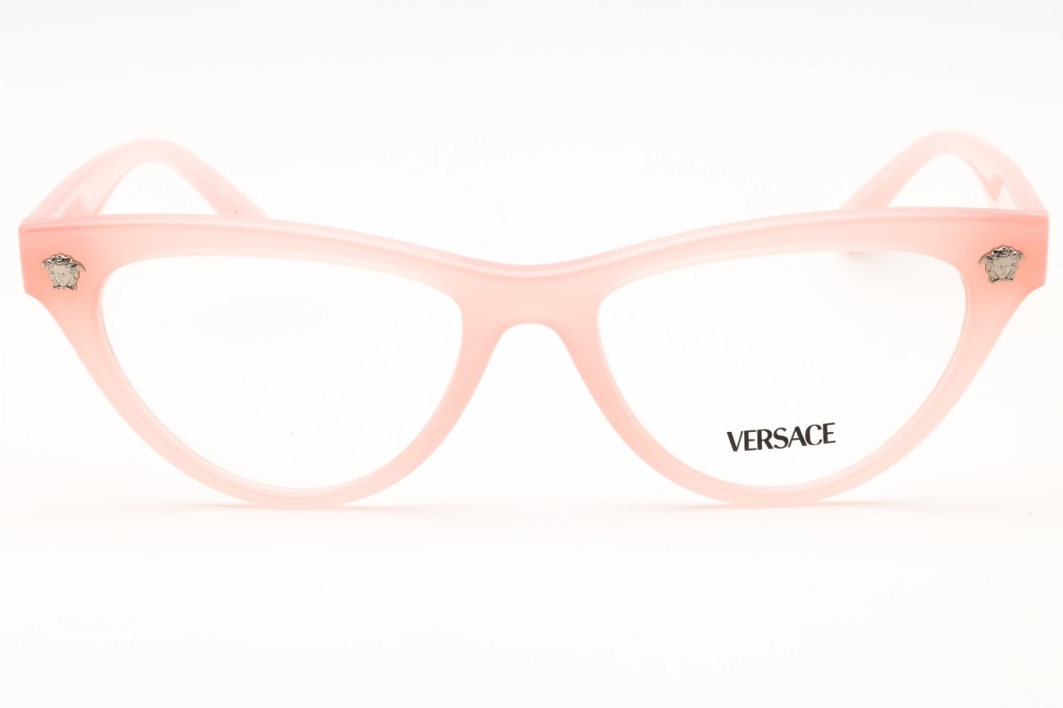 Versace VE3364U 5497 Pink Opalescent 52mm Eyeglasses New Authentic thumbnail 2