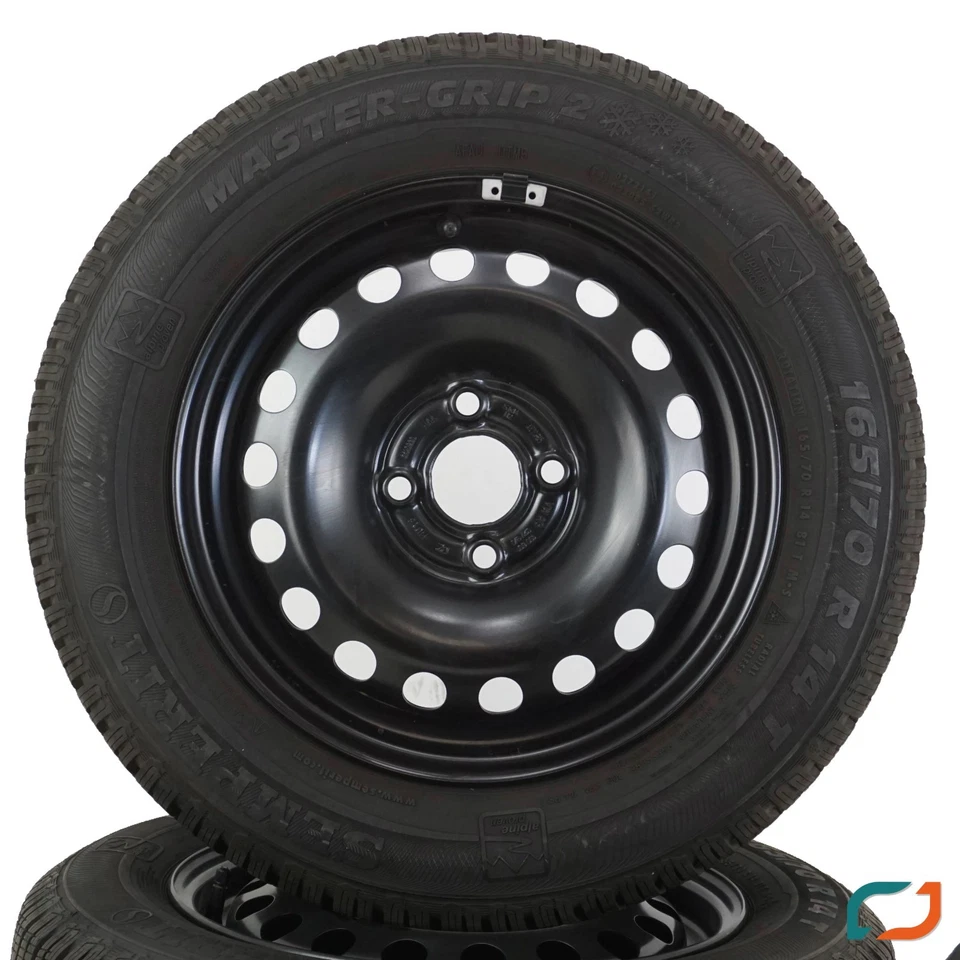 Original VW UP Seat Mii Skoda Citigo Winterräder Winterreifen 14 Zoll DOT20 - Bild 2 von 4