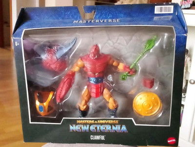 CLAWFUL ACTIONFIGUR MASTERS OF UNIVERSE MASTERVERSE RAR