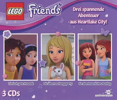 LEGO Friends - LEGO Friends Hörspielbox 1 [3 Audio CDs]