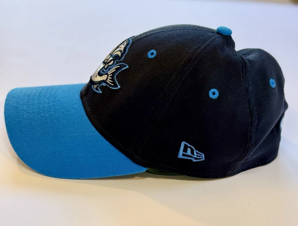 New Era Tampa Tarpons Cap Hat Mens S/M Blue Fitted MiLB Baseball Florida Yankees - Image 2 of 4