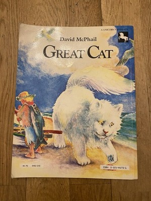 Great Cat Book By David McPhail / Zustand gut