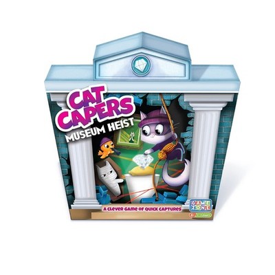 Game Zone Cat Caper - lustiges, familienfreundliches Kartenspiel ab 8 Jahren - super F