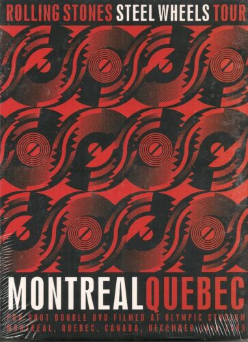 ROLLING STONES Montreal, Canada 1989 2x DVD Steel Wheels Tour GLAM Beat PSYCH - Afbeelding 1 van 3