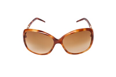 Roberto Cavalli Women\'s Brown Gradient Sunglasses Roberto Cavalli Gardenia RC 520S 202 48F Womens Brown Square  main image 4