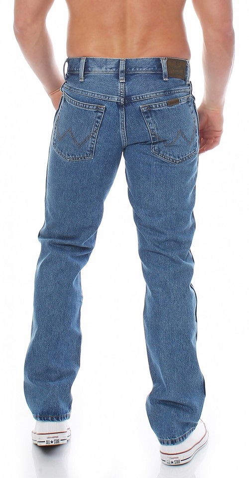 Wrangler Herren Texas Schmale Passform Jeans Schwarz