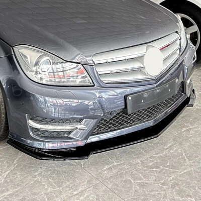 Spoiler Avant Lèvre Pare-Chocs Pour Mercedes Benz Classe C W204 C204 2011-14 AMG
