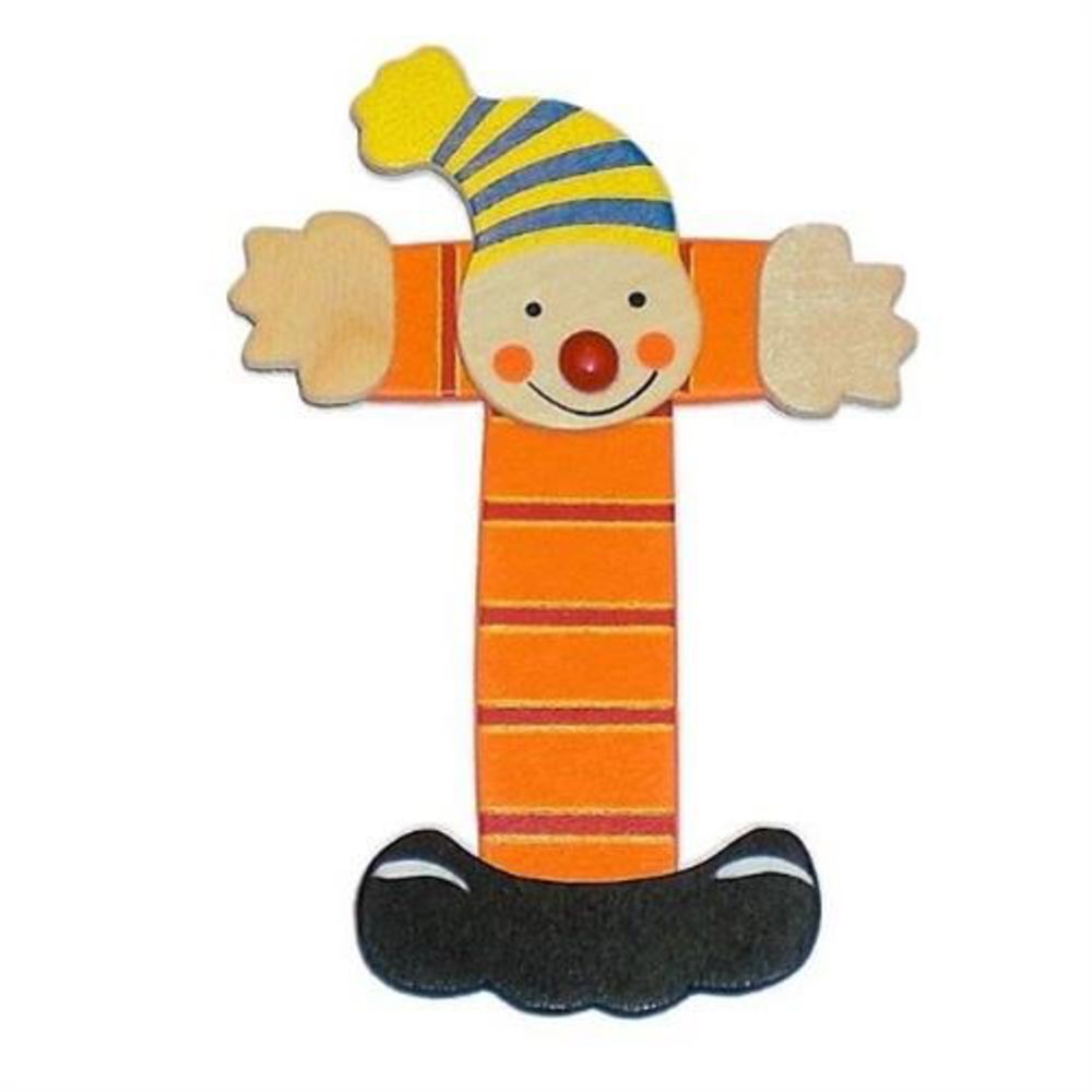 Bartl 105150 - Buchstabe Clown T 9 см для украшения нового холста 2090₽