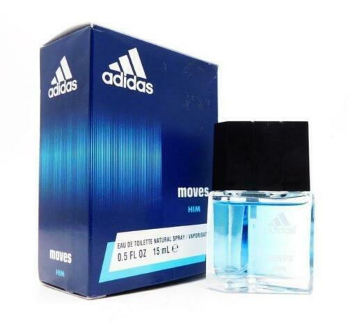 2X Adidas Moves for Him Eau de Toilette Spray oz new in box