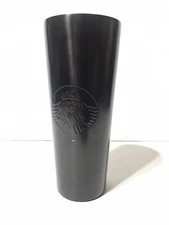 Starbucks Gloss Black Stainless Steel Tumbler 24 oz Cold
