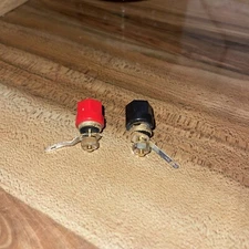 RCA PRO-LS25 40-5012 60 Watt Outdoor Speaker 1 Set Used Replacement Terminals