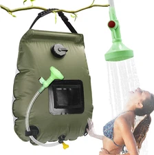 Solar Shower Bag, Solar Heating Camping Shower Bag, 5Gal(20L) Portable Camping