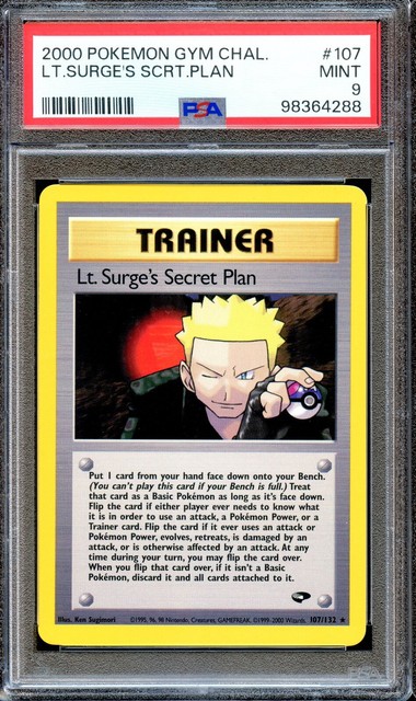 Lt. Surge's Secret Plan #107 (Gym Challenge (2000))