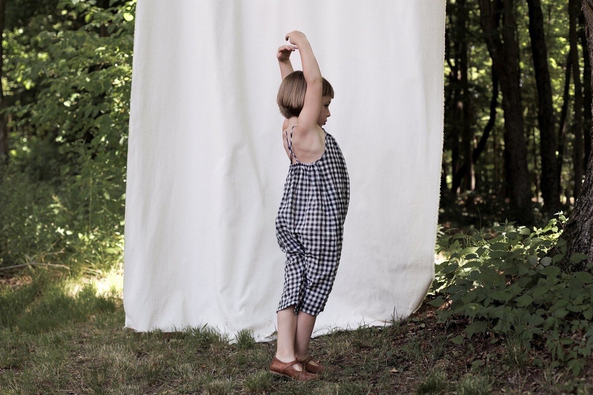 Nwt SOOR PLOOM 10/11 Year OG Ines Romper Jumpsuit Gingham Nwt SOOR PLOOM 10/11 Year OG Ines Romper Jumpsuit Gingham