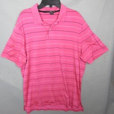 Ralph Lauren Polo Shirt Mens Large Pink RLX Lightweight Golf