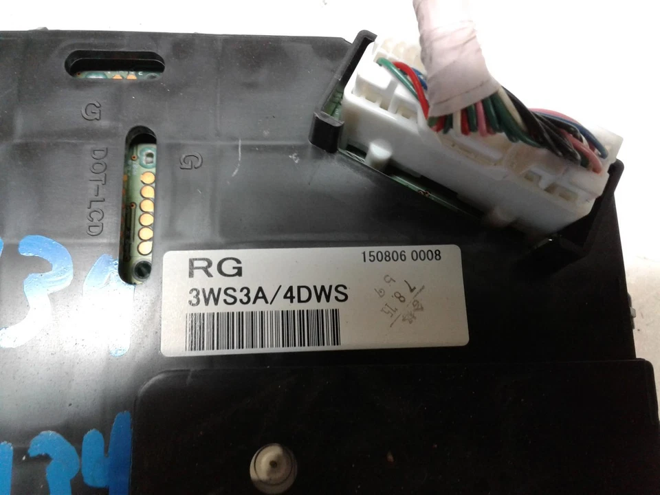 Medidor de velocímetro usado serve: 2015 Nissan Quest cluster MPH S grau A - Imagem 3 de 4