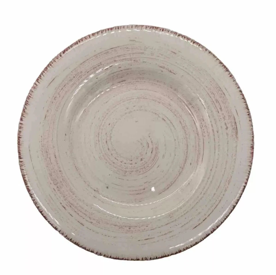 Tag Ltd Sonoma prato de sobremesa salada redemoinho marrom marfim 8,5” - Imagem 3 de 4