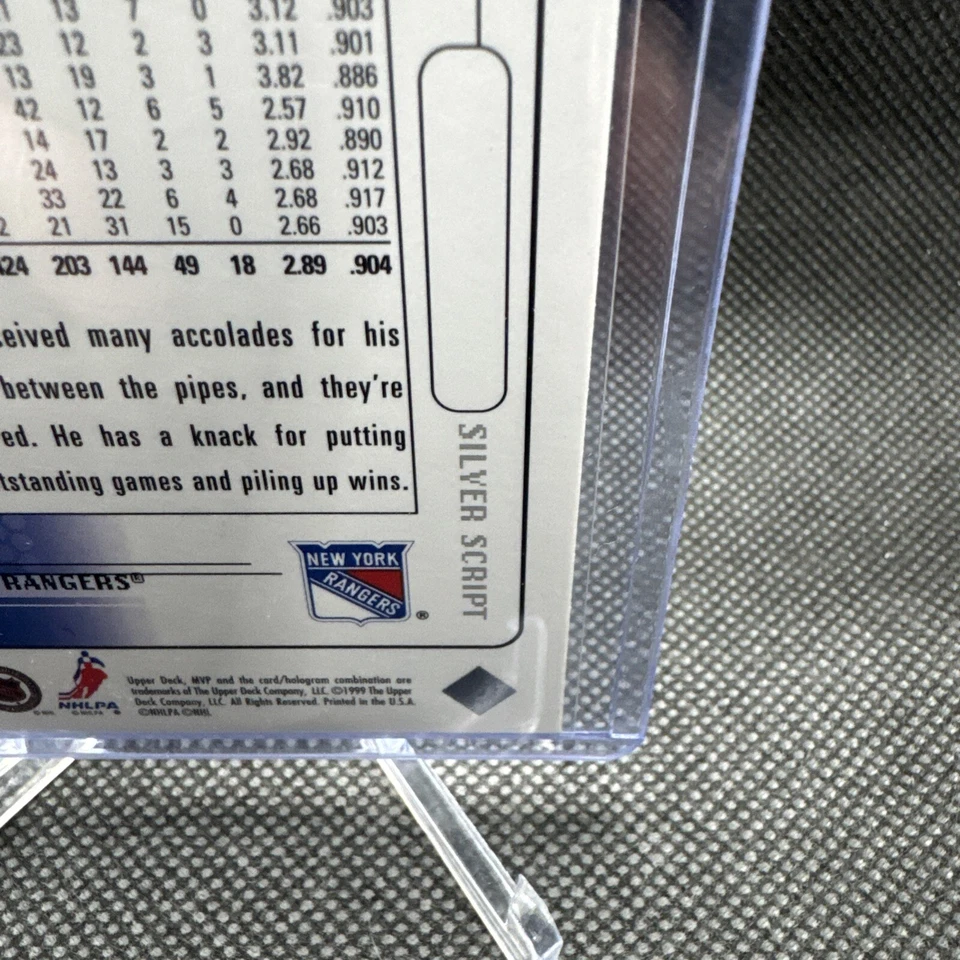 2018–19 UD MVP редкая серебряная карточка с надписью Майк Рихтер SSP 🔥 - Изображение 3 из 3