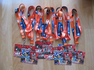 Anime Expo AX Crunchyroll Lanyard 2018 Lot of 9 NEW