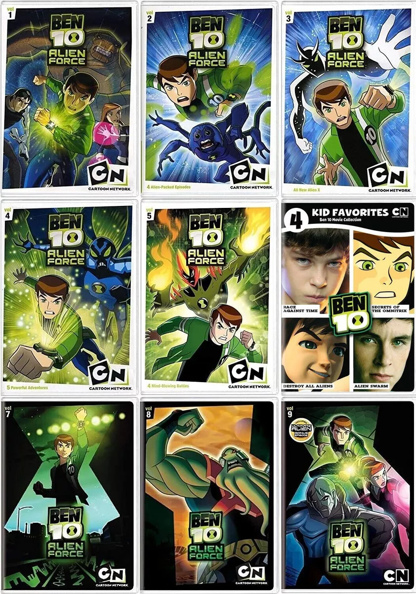 Ben 10 Movies and Shows in Order