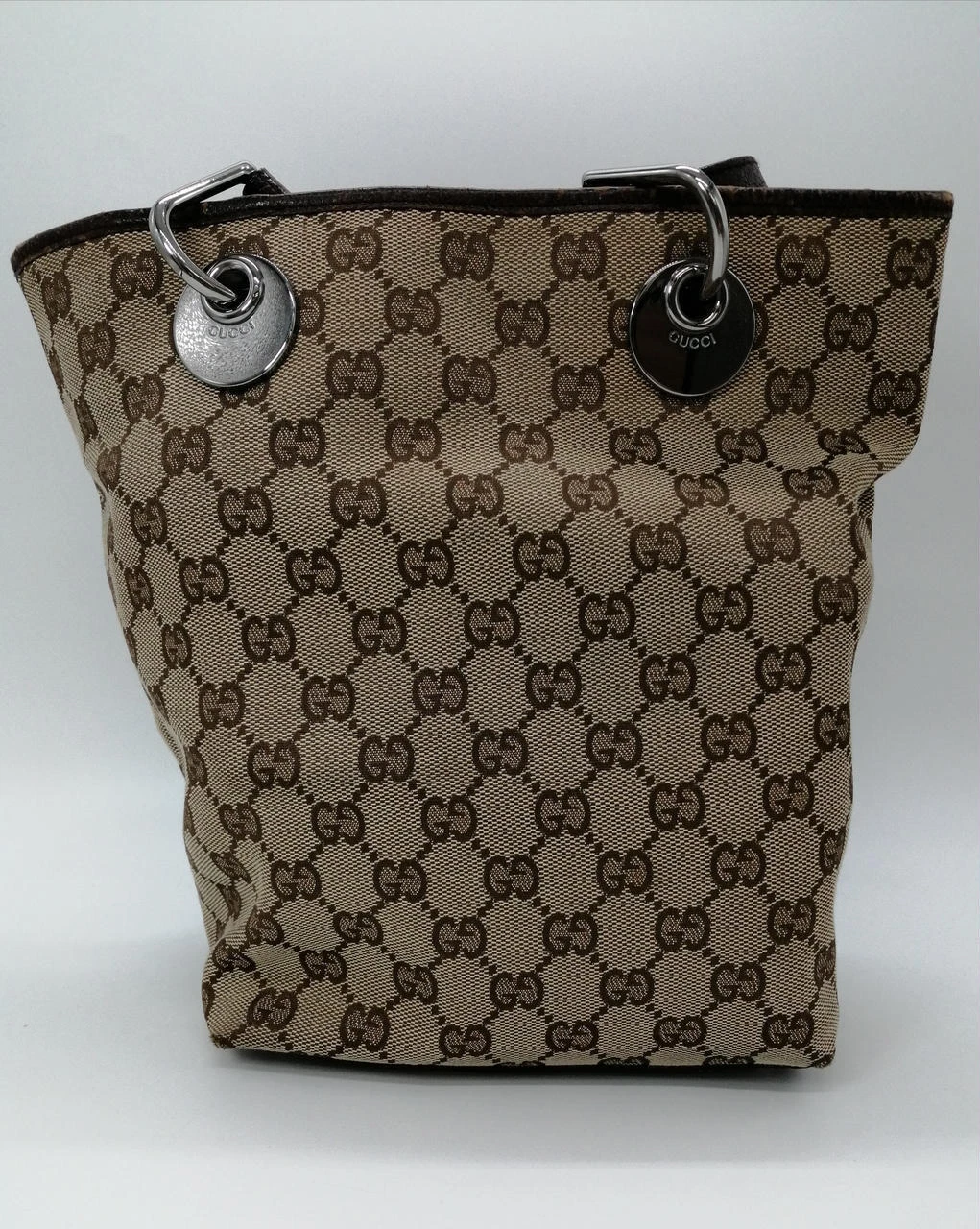 Sac fourre tout en toile Gucci 120840 Gg