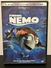 Finding Nemo (DVD, 2003, 2-Disc Set) With Game Works Children Family Disney