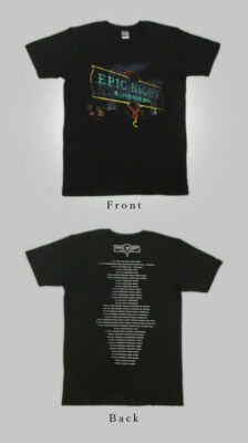 BZ B'z LIVE-GYM 2015 EPIC NIGHT Size S T-Shirt JAPAN TOUR Hard