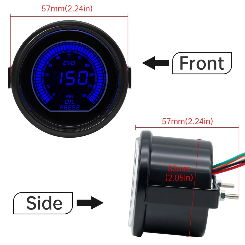Aftermarket Oil Pressure Gauge with Sensor Switch | Gauge Manufacturer Aftermarket Oil Pressure Gauge with Sensor Switch | Gauge Manufacturer