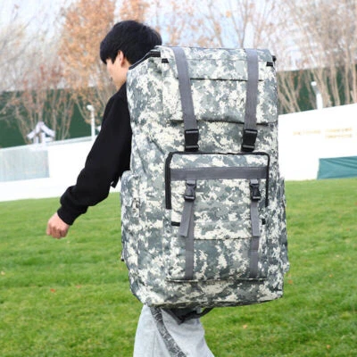 New large combat backpack army backpack military bag 120 liter sports bag2025