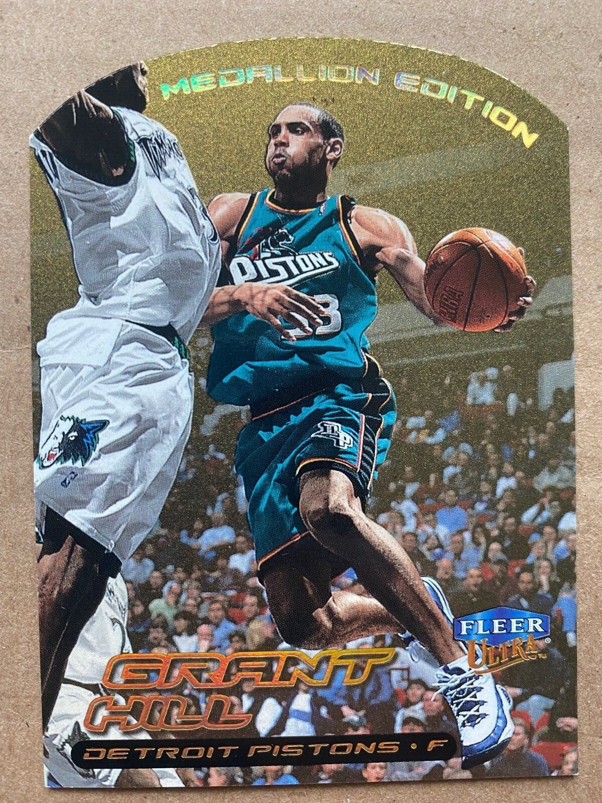 GRANT HILL - 1999-00 Fleer Ultra GOLD Medallion #30G  DETROIT PISTONS