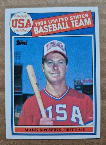 1985 Topps Set-Break #401 Mark Mcgwire NM-MT