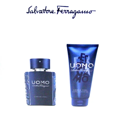 Salvatore Ferragamo Uomo URBAN FEEL Men SET Edt Spray 50 ml + Shower Gel 100 ml