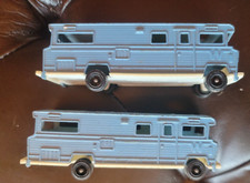 Vintage 1970s TootsieToy Light Sky Blue Winnebago Camper RV USA Made GC14
