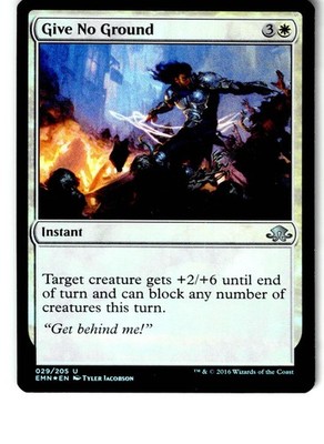 Give No Ground 29 Uncommon Eldritch Moon Magic: The Gathering Foil LP