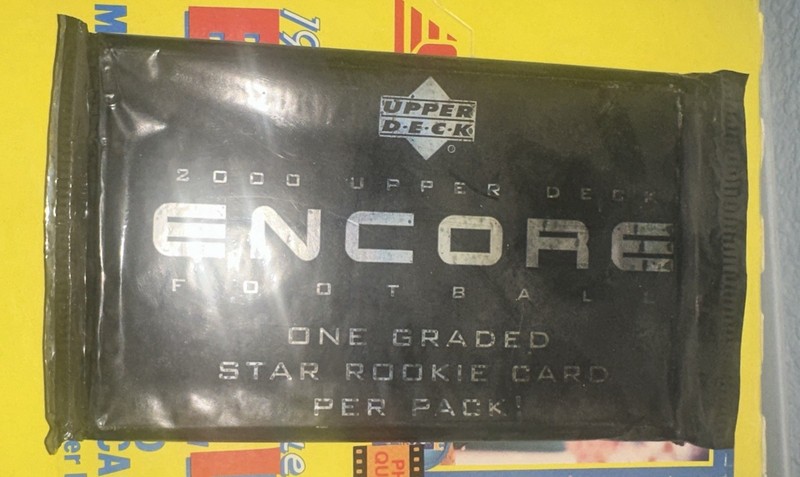 🔥🔥RARE 2000 UD ENCORE SEALED GRADED ROOKIE CARD FACTORY SEALED PACK!!!!🔥🔥