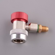 R134A Coupler Auto A/C Manifold Gauge High HVAC Quick Connector Adapter new