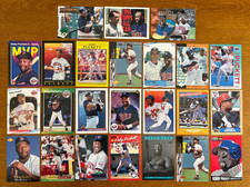 24)  MLB  KIRBY PUCKETT  BASEBALL CARDS   HOF     1987-1997   MINNESOTA TWINS