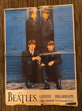 The Beatles Signed original 1964 UK 'London Palladium' 36" by 24" Poster 