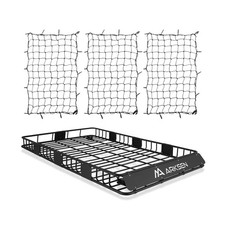 ARKSEN 84 x 50 x 6 Inch Universal Extra Wide 150LB Heavy Duty Roof Rack Cargo...