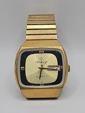 Vintage Armitron Quartz Men's Watch: Y573A Analog With Date Indicator 