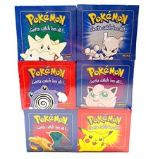 Burger King 1999 Pokemon 23K Gold Plated Complete 6 Set unopened mint condition
