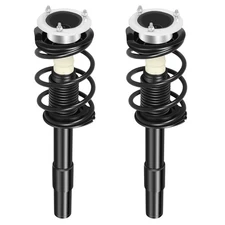 Pair Front Complete Strut & Coil Spring Assembly For BMW 530i 525i 2004-2007
