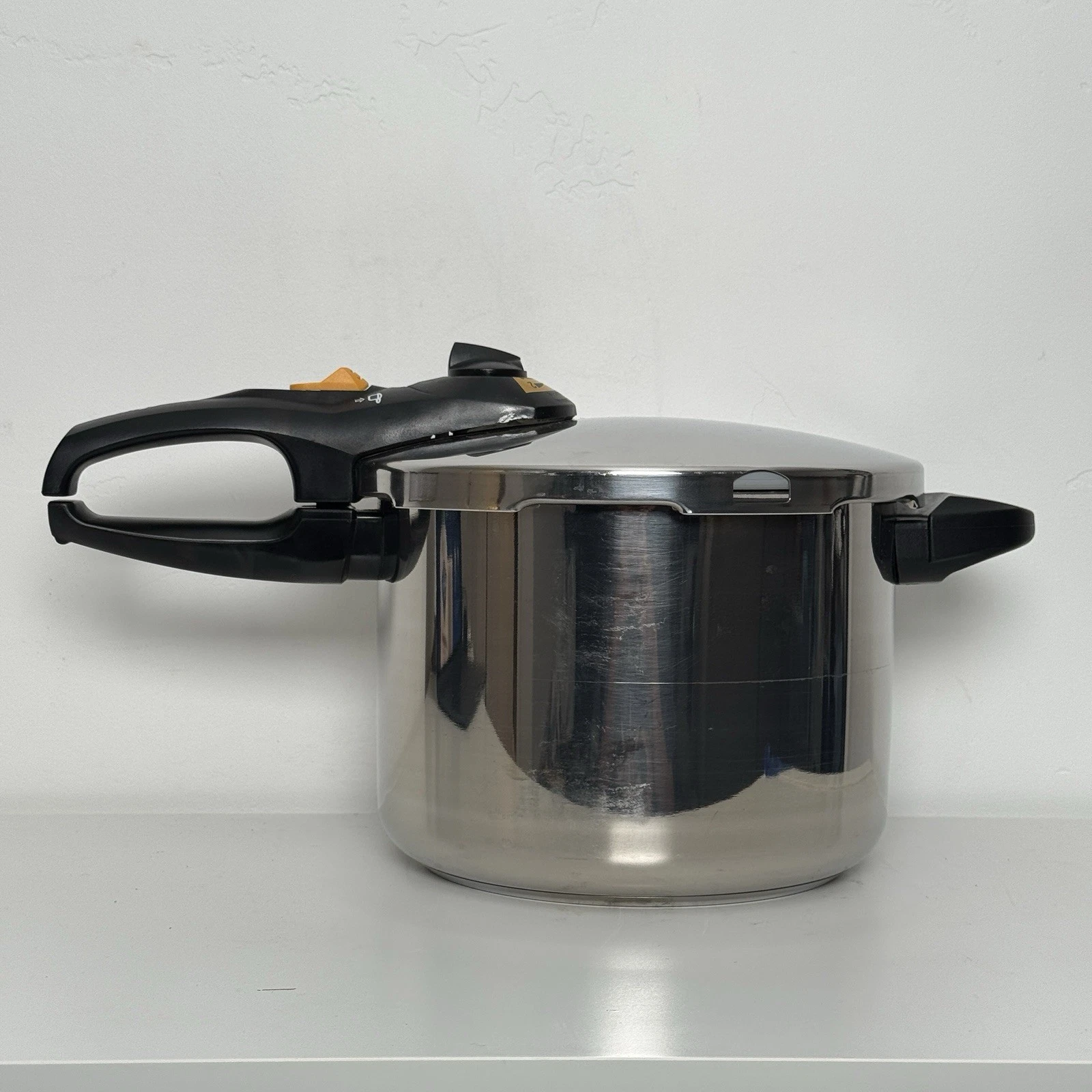 Fagor Duo Pressure Cooker 6L Stainless Steel Pot Gas/Electric Vitro Induction