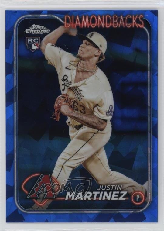 2024 Topps Chrome Sapphire Edition Justin Martinez #325 Rookie RC 1g5d