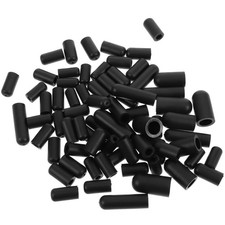  Assortiment de bouchons de tuyau en caoutchouc noir, 80 pièces, Kit de bouchons