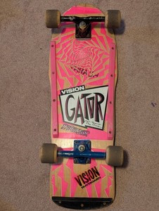 Skateboard Vintage Vision Mark Gator - Modèle Ancien Des Années 80, Occasion